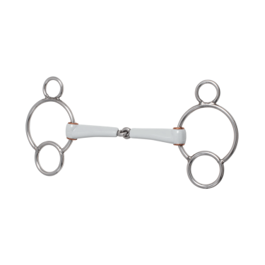 Mors 3 anéis Beris simples quebra Médio Branco