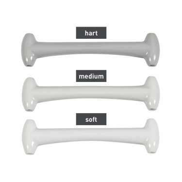 Mors de filete Beris azeitonas simples quebra Médio Branco