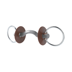 Mors de bridão equitação Beris Konnex passagem língua 7,5 cm