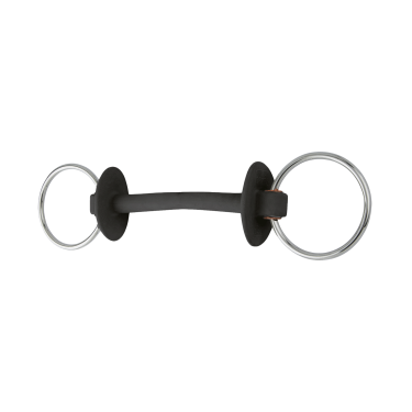 Mors de filete Beris Prime anel 7,5 cm Extra macio Prata