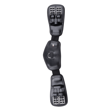 Cilha curta Waldhausen couro elástico Preto