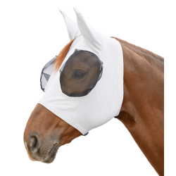 Máscara antimoscas equitação Waldhausen Puck Breath UV