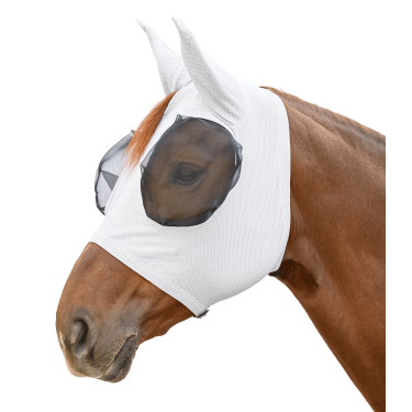 Máscara antimoscas equitação Waldhausen Puck Breath UV
