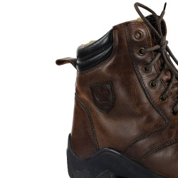 Botas de couro de inverno Chamonix feminina Horze Botas de couro de inverno Chamonix feminina Horze