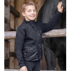 Casaco acolchoado infantil para equitação ELT Lucky Malou