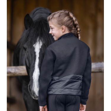 Casaco acolchoado infantil para equitação ELT Lucky Malou
