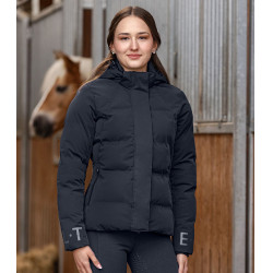 Casaco de equitação de inverno ELT Performance Ohio infantil Azul profundo Casaco de equitação de inverno ELT Performance Ohio infantil Azul profundo