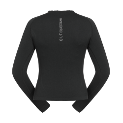T-shirt técnico ELT em malha 3D Richmond de manga comprida para mulher Preto