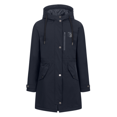 Parka técnica de equitação ELT Ava infantil Azul profundo