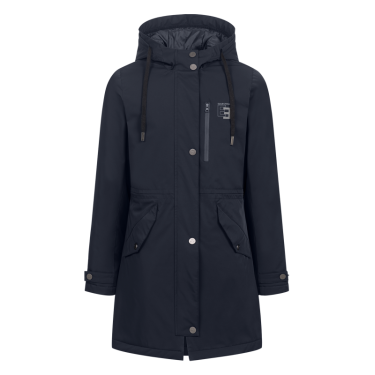Parka técnica de equitação ELT Ava infantil Azul profundo