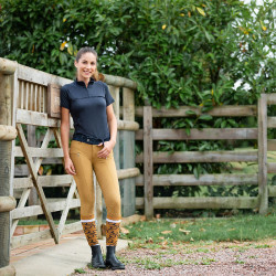 Botas de Couro Norwich femininas Horze Preto