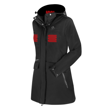 Parka aquecida ELT Comfort Heart Preto