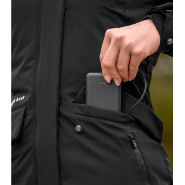 Parka aquecida ELT Comfort Heart Preto