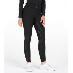 Calças de equitação aquecidas ELT Comfort Heart para mulher Preto