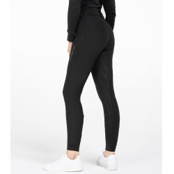 Calças de equitação aquecidas ELT Comfort Heart para mulher Preto