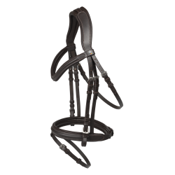 Bridão Waldhausen X-Line London focinheira combinada Castanho