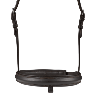 Bridão Waldhausen X-Line London focinheira combinada Castanho