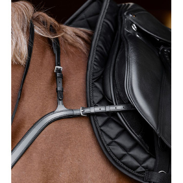 Peitoral de equitação Waldhausen X-Line com ponte longa