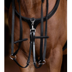 Peitoral de equitação Waldhausen X-Line com ponte longa