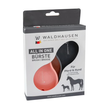 Escova de equitação Waldhausen All‑in‑one (kit 2)