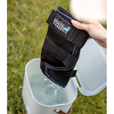 Guêtres Waldhausen Health + Care Ice Layer por 2 Preto