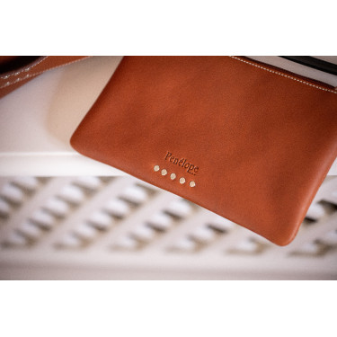 Bolsa Penelope PL Fifi Conhaque Castanho
