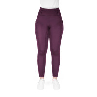 Legging Je t'aime Equithème Neva mulher Ameixa Violeta