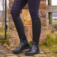 Botas de equitação Hannover feminino Horze Preto Botas de equitação Hannover feminino Horze Preto