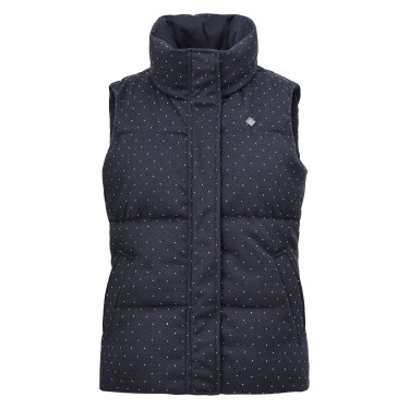 Colete acolchoado Imperial Riding Belle Herringbone mulher Cinzento