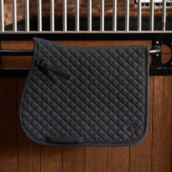 Manta de sela Imperial Riding Penny Herringbone GP Cinzento