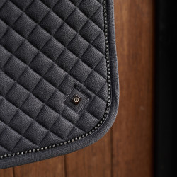 Manta de sela Imperial Riding Penny Herringbone GP Cinzento