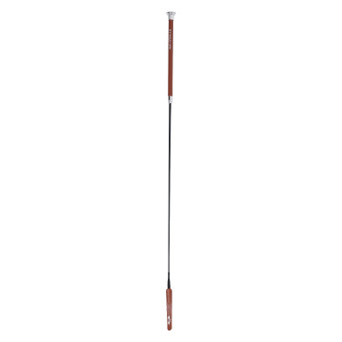 Chicote de dressage HV Polo Shine Castanho