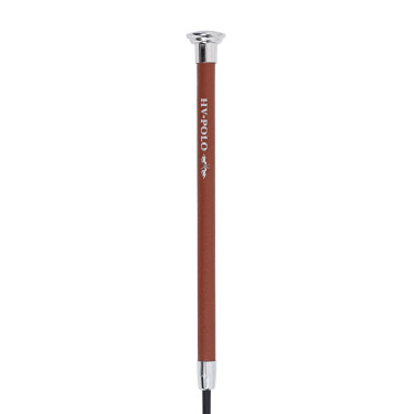 Chicote de dressage HV Polo Shine Castanho