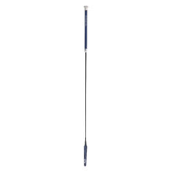 Chicote de dressage HV Polo Shine com pedras Marinho Azul-marinho Chicote de dressage HV Polo Shine com pedras Marinho Azul-marinho