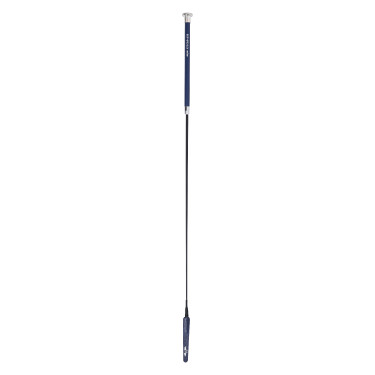 Chicote de dressage HV Polo Shine com pedras Marinho Azul-marinho Chicote de dressage HV Polo Shine com pedras Marinho Azul-marinho