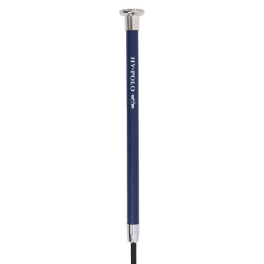 Chicote de dressage HV Polo Shine com pedras Marinho Azul-marinho Chicote de dressage HV Polo Shine com pedras Marinho Azul-marinho