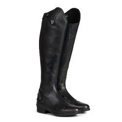 Botas de equitação em couro Duvall feminina Horze Botas de equitação em couro Duvall feminina Horze