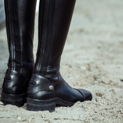 Botas de equitação em couro Duvall feminina Horze Botas de equitação em couro Duvall feminina Horze