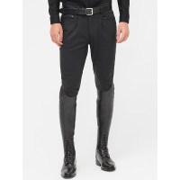 Calças de montar Edward para homem Mountain Horse Preto