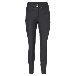 Calças de Montar Softshell Kristin Mountain Horse mulher Preto