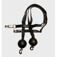 Kit de 2 crossties BarnSafe Horseware Preto