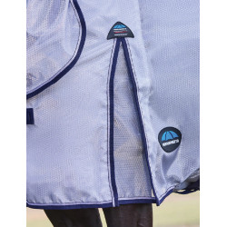 Manta anti-moscas combinada ComFiTec Hexi Shield Weatherbeeta Prata / marinho / branco