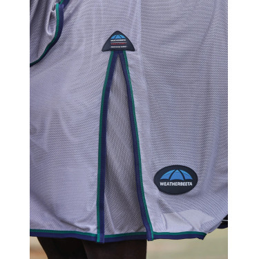 Cobertura antimoscas ComFiTec Zephyr Combo Weatherbeeta Cinza / azul-marinho / verde-abelha