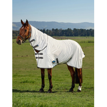 ComFiTec Tyro Capa Anti-insetos Combo Weatherbeeta Branco / carvão de madeira ComFiTec Tyro Capa Anti-insetos Combo Weatherbeeta Branco / carvão de madeira