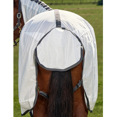 ComFiTec Tyro Capa Anti-insetos Combo Weatherbeeta Branco / carvão de madeira ComFiTec Tyro Capa Anti-insetos Combo Weatherbeeta Branco / carvão de madeira