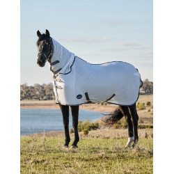 ComFiTec Tyro Capa Anti-insetos Combo Weatherbeeta Branco / carvão de madeira ComFiTec Tyro Capa Anti-insetos Combo Weatherbeeta Branco / carvão de madeira