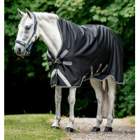 Rambo 1680D Wug Turnout 400g Horseware Preto / tempestade / cinza prateado