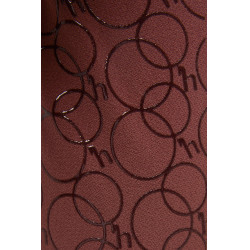 Calça de equitação com aderência total em silicone Horze Leighton Juvenil com bolso para celular Bordéus Bord&am Calça de equitação com aderência total em silicone Horze Leighton Juvenil com bolso para celular Bordéus Bord&am