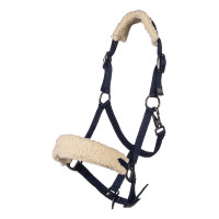 Cabeçada Mia para shettys HKM Azul escuro