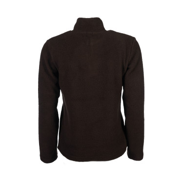 Camisola polar infantil Mia HKM Castanho escuro